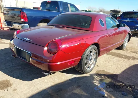 2004 Ford Thunderbird from USA, damaged, VIN 1FAHP60A94Y104445